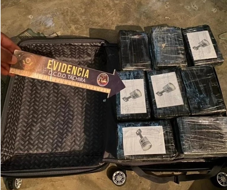 Incautados más de 160 kg de presunta cocaína en San Cristóbal