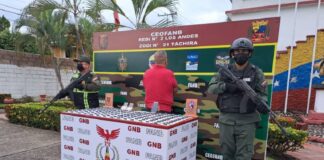 Detenido sujeto en aeropuerto del Táchira con más de 160 dediles de droga