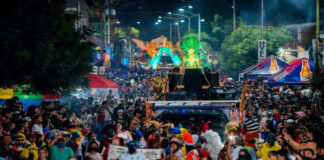 Táchira: Inicia la 54 edición del Carnaval Internacional de la Frontera
