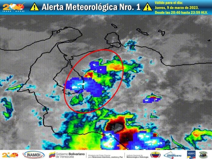 ¡Última hora! Inameh alerta fuertes precipitaciones en Mérida