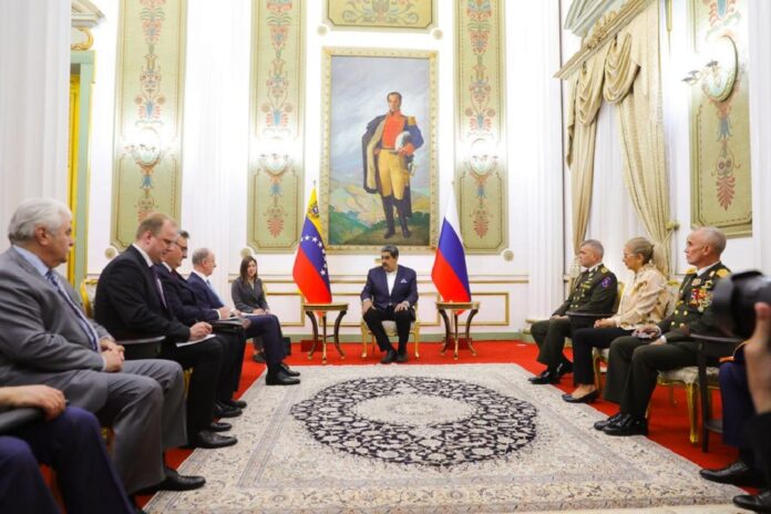 Maduro recibió en Miraflores al Secretario del Consejo de Seguridad de Rusia