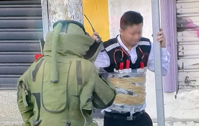 Ecuador: delincuentes habrían colocado explosivos en cuerpo de guardia de seguridad