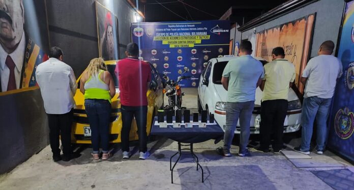 Táchira: Detienen a ocho personas dedicadas a venta de sustancias psicotrópicas