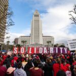 Huelga escolar en Los Ángeles deja tres días sin clases a 420.000 estudiantes