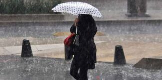 INAMEH pronostica lluvias y nubosidad en el país este viernes