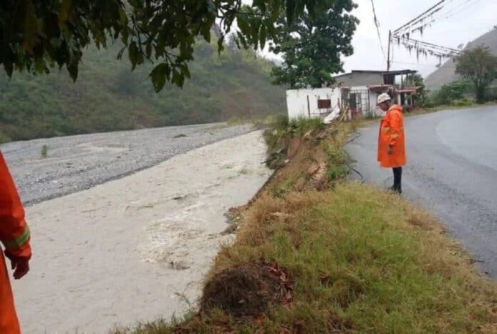 Cinco municipios de Trujillo afectados por fuertes lluvias