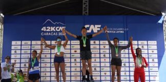 Justino Da Silva y Magaly García baten récords en VII edición del Maratón CAF 2023