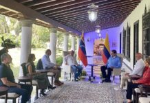 Caracas: Presidentes Maduro y Petro avanzan en reunión bilateral