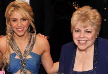 Nidia Ripoll, madre de Shakira, hospitalizada por una trombosis en la pierna