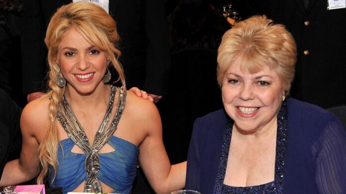 Nidia Ripoll, madre de Shakira, hospitalizada por una trombosis en la pierna