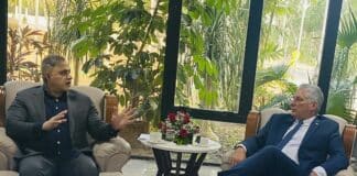 Fiscal Tarek William Saab sostuvo reunión con presidente de Cuba