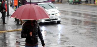 Reporte del Inameh indica que continuarán precipitaciones este miércoles