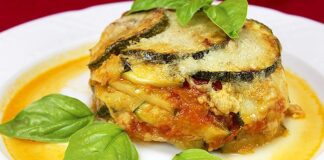 calabacín queso parmesano