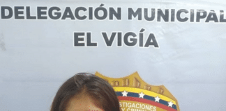 capturada mujer vigía robo