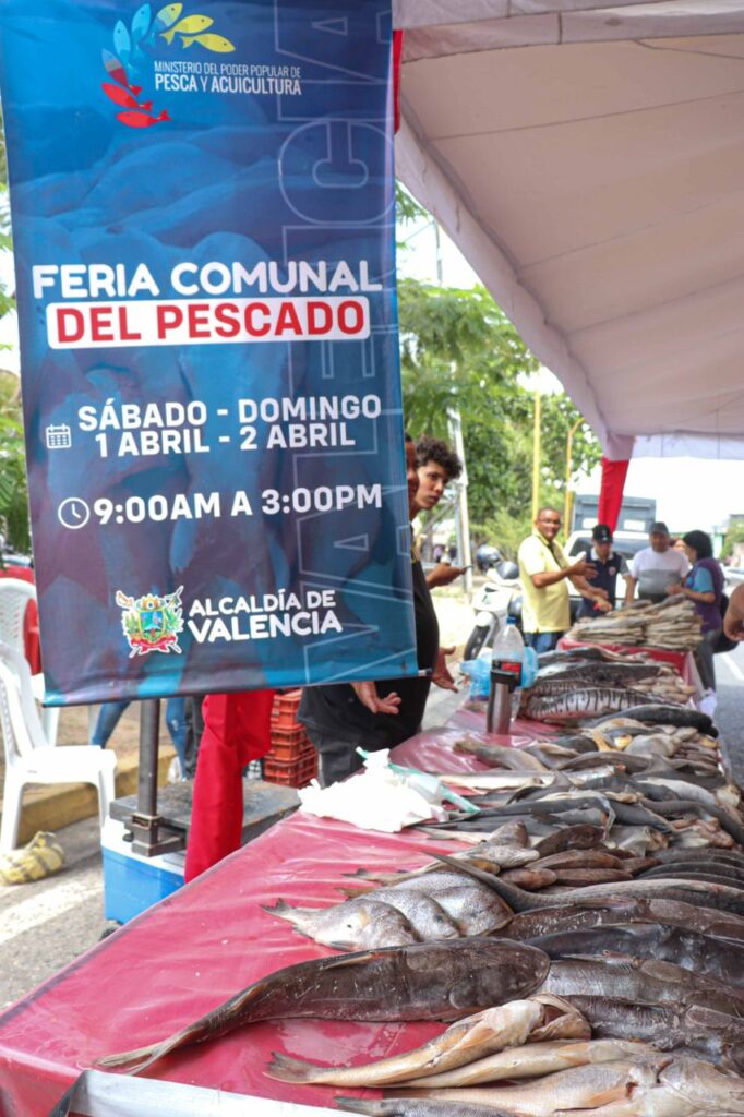 Alcalde Fuenmayor realizó “Feria Comunal del Pescado” en Valencia 