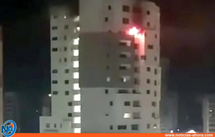Incendio apartamento Maracaibo