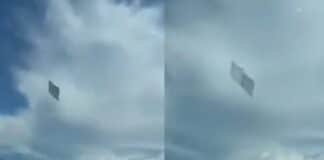 ¿Ovni? Piloto de un avión en Colombia grabó extraño objeto