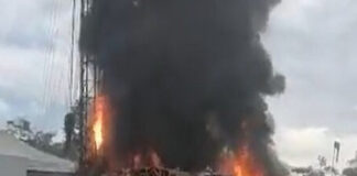 Explosión pozo petrolero Colombia