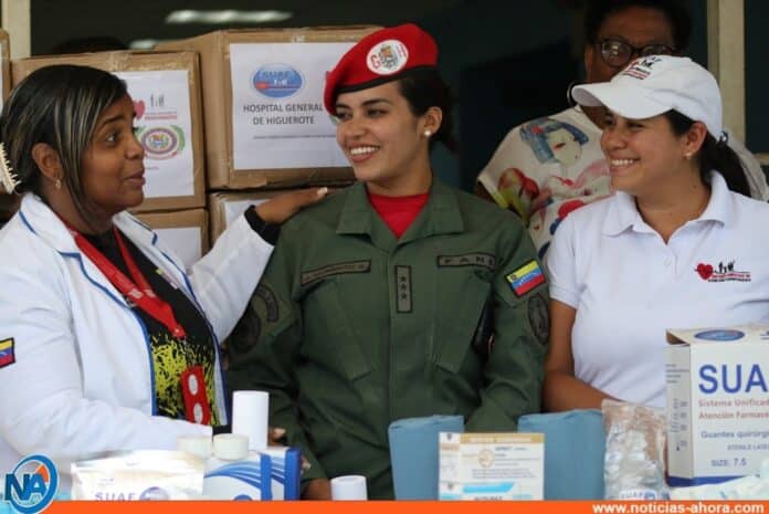 Guardia de Honor y SUAF entregan insumos médicos en hospitales de Miranda
