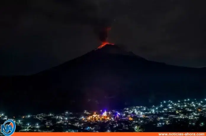 México: Erupción del volcán Popocatépetl (+Imágenes)