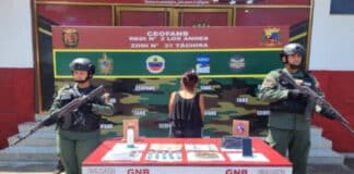 detenida mujer tachira droga