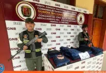 gnb incautaron cocaína táchira
