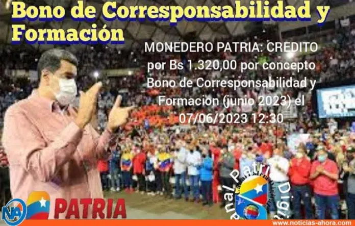 Bono corresponsabilidad formación junio