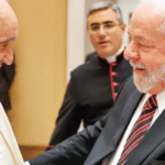 Presidente de Brasil y papa Francisco en el Vaticano