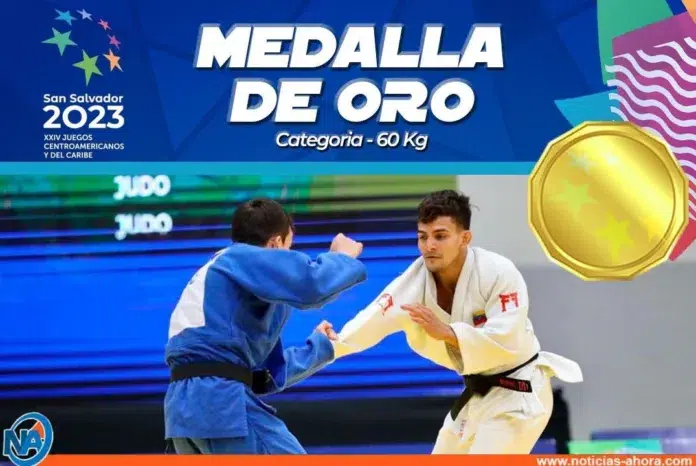 Judoca Iván Salas logra oro para Venezuela en Juegos Centroamericanos