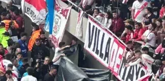 murió aficionado river plate