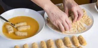 croquetas pollo jamón queso