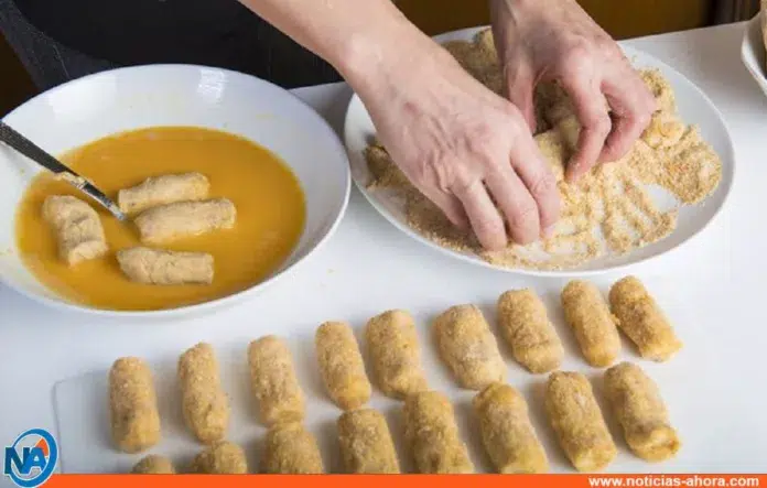 croquetas pollo jamón queso