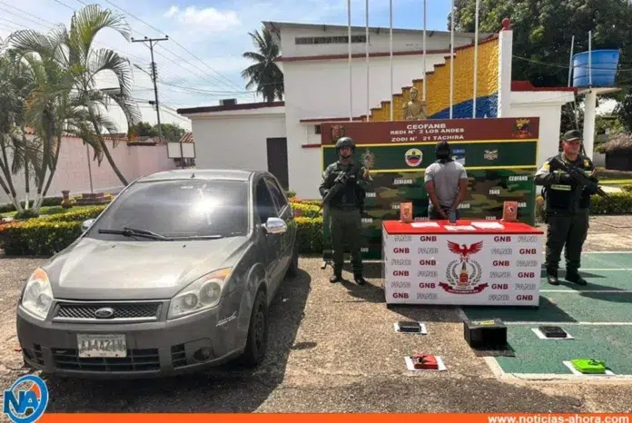 Detienen dos sujetos por tráfico de presunta droga en Táchira
