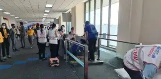 Mujer pierde pierna Aeropuerto