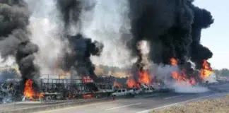 Choque múltiple México