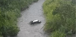Mujer cayó al Río en la Ribereña