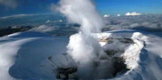 Alerta ante posible erupción del volcán Nevado del Ruiz