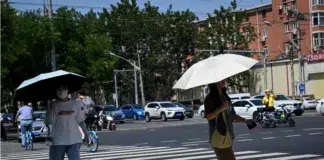 Alerta roja: Altas temperaturas superan los 40 Grados en China