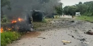 Atentado carro bomba Colombia