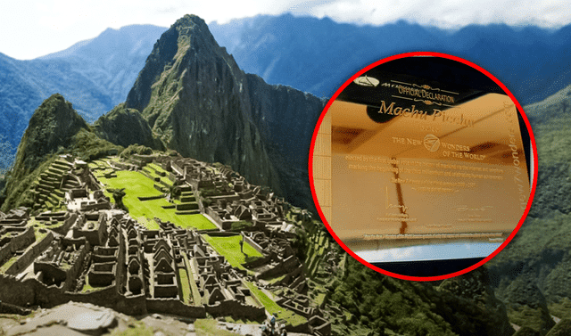 Desaparece Placa De Oro Machu Picchu Como Maravilla Del Mundo 0274