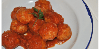 Albóndigas pollo