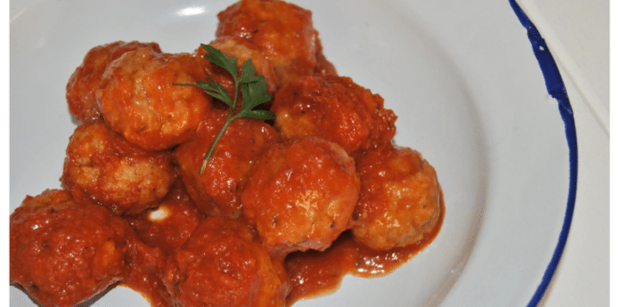 Albóndigas pollo