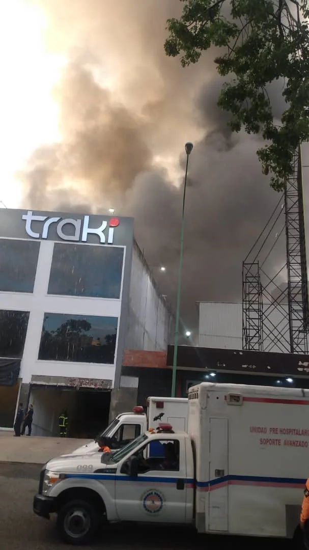 Incendio en Traki Valencia