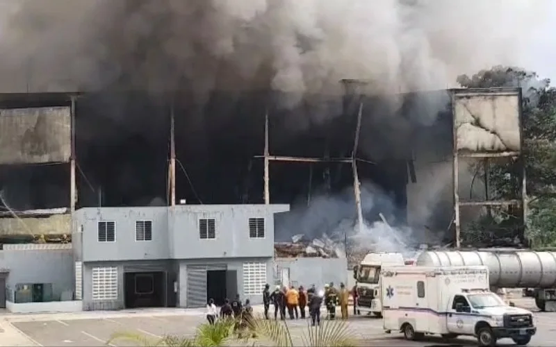 Incendio en Traki Valencia