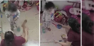Madrastra maltrata niña