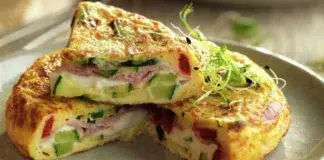 Tortillitas verduras Queso
