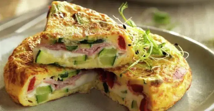 Tortillitas verduras Queso