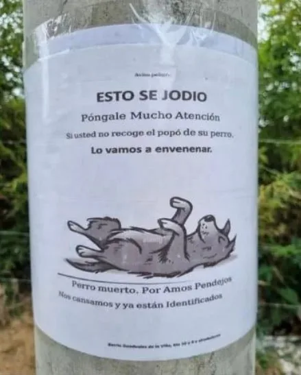 Colombia envenenar perros