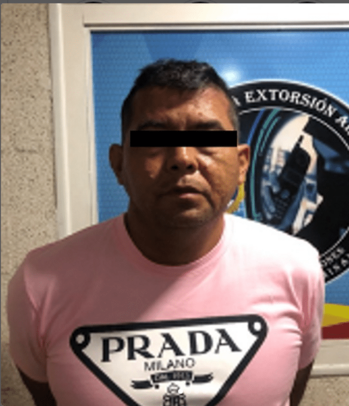 detenido Aragua extorsión