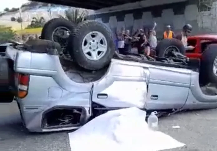 Accidente de tránsito Avenida Ribereña
